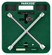 Narzędzia samochodowe - PARKSIDE Klucz krzyżakowy do wymiany opon z poduszką pod kolana, PRSK 6 A1 - miniaturka - grafika 1