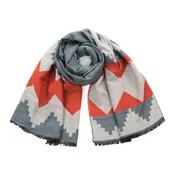 Apaszki i szaliki damskie - Szal High Castle - Art of Polo - miniaturka - grafika 1