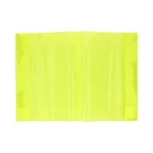 Szkolne artykuły papiernicze - Okładka na zeszyt A4/PVC neon żółta Biurfol - 10szt. - miniaturka - grafika 1