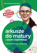Książki do nauki języka angielskiego - Arkusze do matury z języka angielskiego ZPiR - Joanna Sobierska-Paczesny - książka - miniaturka - grafika 1