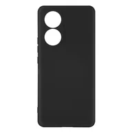 Etui i futerały do telefonów - Etui do Honor 50 i Huawei Nova 9 Silikonowe, półsztywne, miękkie w dotyku Wykończenie czarne - miniaturka - grafika 1
