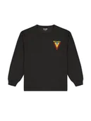 Bluzy męskie - Wrangler Bluza w kolorze czarnym - miniaturka - grafika 1