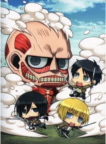 Plakat Anime Attack on Titan aot_039 A2 (custom)