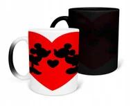 Kubki - KUBEK MAGICZNY Z NADRUKIEM-PREZENT WALENTYNKI RÓŻNE WZORY DO WYBORU+IMIĘ - miniaturka - grafika 1