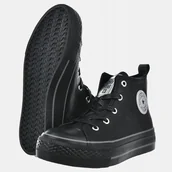 Buty dla dziewczynek - TRAMPKI DZIECIĘCE BIG STAR WYSOKIE NA ZAMEK OBUWIE SPORTOWE OO374225 AW24 - miniaturka - grafika 1