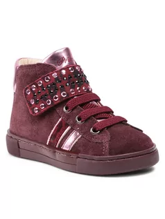 Buty dla dziewczynek - Primigi Sneakersy 8430611 S Bordowy - grafika 1