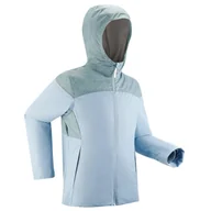Odzież trekkingowa dziecięca - Kurtka turystyczna dla dzieci wodoodporna Quechua SH100 X-Warm -3°C - miniaturka - grafika 1