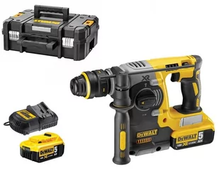 MŁOTOWIERTARKA 18V SDS-PLUS XR BL 2*5.0AH T-STAK - Młoty udarowe - miniaturka - grafika 1