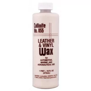Collinite 855 Leather Vinyl Wax mleczko do pielęgnacji skóry i winylu 473ml - Kosmetyki samochodowe - miniaturka - grafika 1
