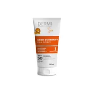 Balsamy i oliwki dla dzieci - DERMI Sun Krem ochronny dla dzieci SPF50, 50ml >> DARMOWA 59zł w 24H << - miniaturka - grafika 1