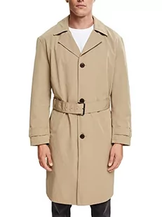 ESPRIT Collection Męski płaszcz 072EO2G308, 265/PALE khaki, XS - Płaszcze męskie - miniaturka - grafika 1