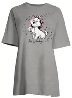 Piżamy damskie - Disney Damska koszula nocna, Szary Melange, S - miniaturka - grafika 1
