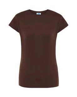 T-shirt Damski medyczny brązowy roz. XL - Koszulki i topy damskie - miniaturka - grafika 1