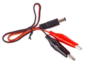 Akcesoria i części modelarskie - Adapter, Przewód zasilający DC Jack 5,2mm - Krokodylki Miękkie - miniaturka - grafika 1