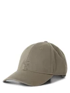 Czapki męskie - Camel Active Czapka męska Mężczyźni Bawełna zielony jednolity, ONE SIZE - miniaturka - grafika 1