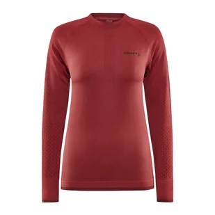 Damska Bluzka termoaktywna CRAFT ADV WARM INTENSITY LS W 1912644-421447 – Czerwony - Koszulki sportowe damskie - miniaturka - grafika 1