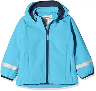 Playshoes Dziecięca kurtka softshell unisex, 23 – niebieski morski, 140 - Kurtki i płaszcze dla chłopców - miniaturka - grafika 1