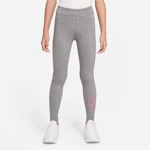 Nike, Legginsy, Sportswear Essential, DD6482 091, szary, XL - Legginsy - miniaturka - grafika 1