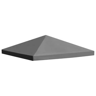 vidaXL Zadaszenie altany ogrodowej, 310 g/m, 3 x 3 m, szare - Altany ogrodowe - miniaturka - grafika 2