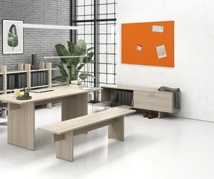 Tablica akustyczna 120x80 cm, pomarańczowa - Inne meble biurowe - miniaturka - grafika 2