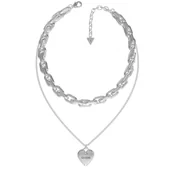 Naszyjniki - Naszyjnik Guess Falling In Love Jubn02227Jwrht/U - miniaturka - grafika 1