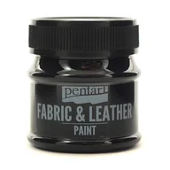 Zabawki kreatywne - Farba do tkanin i skóry 50 ml - czarna - miniaturka - grafika 1