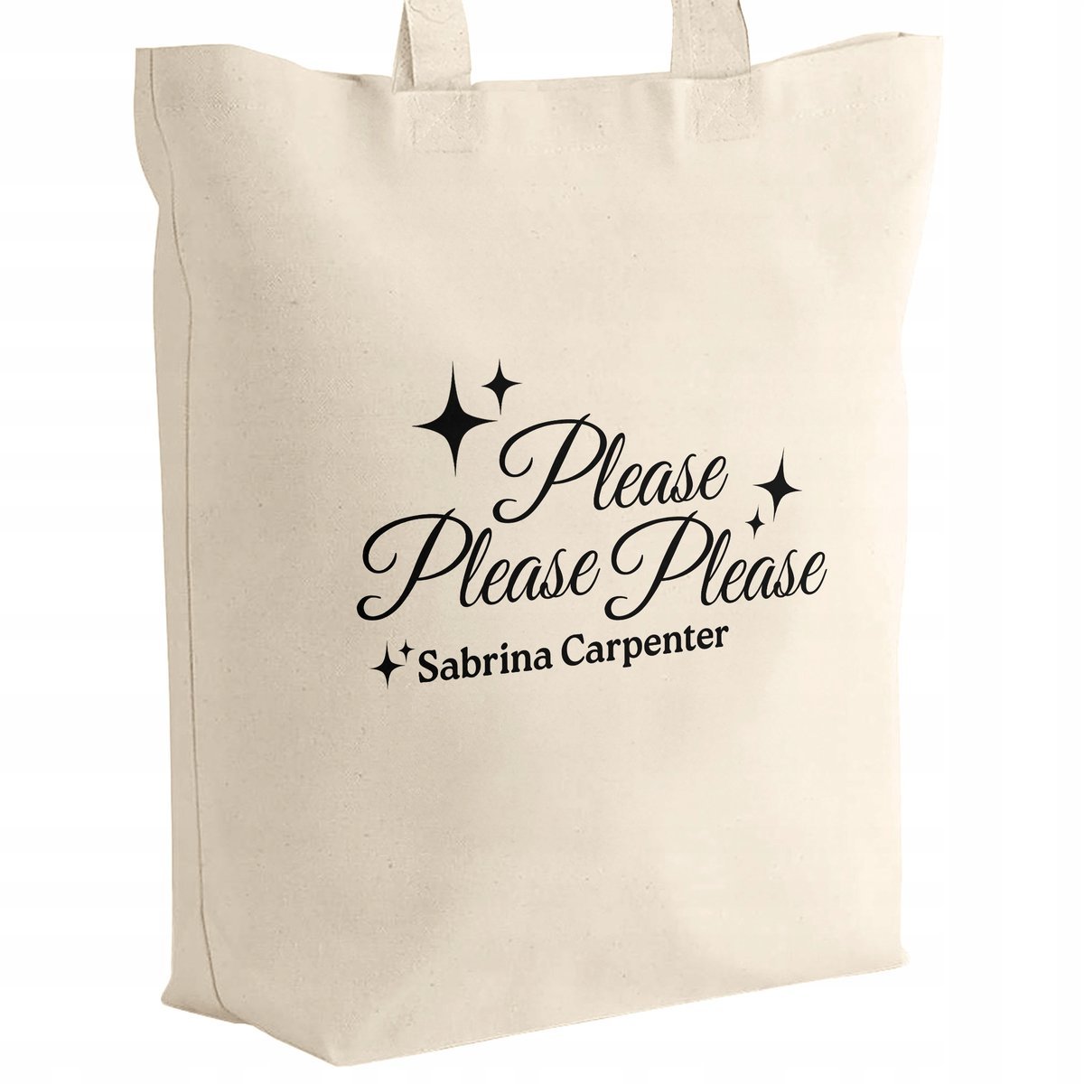Torba bawełniana z dnem na zakupy 42x38x10 Sabrina Carpenter Dla Fanów