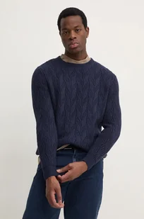 Guess sweter z domieszką wełny EVANDER męski kolor granatowy  M4BR19.Z3HD1 - Swetry męskie - miniaturka - grafika 1