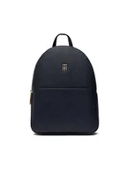 Plecaki - Tommy Hilfiger Plecak Th Element Backpack Corp AW0AW12004 Granatowy - miniaturka - grafika 1