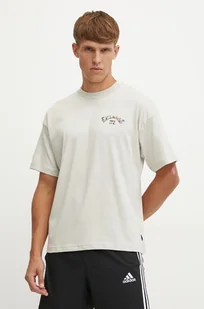 Billabong t-shirt Otis Headland męski kolor beżowy z nadrukiem UBYZT00615 - Koszulki męskie - miniaturka - grafika 1