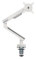 Uchwyty do monitorów - Uchwyt biurkowy gazowy do 1 monitora LED/LCD 17-32" L-19GD 2-9kg 2xUSB 3.0 Premium Aluminiowy |   - miniaturka - grafika 1