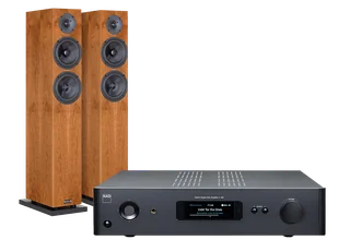 NAD C 389 (czarny) + Classic 8 (wiśnia) - Zestawy stereo - miniaturka - grafika 1