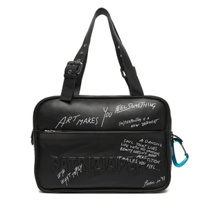 Torebka Patrizia Pepe 2B0125/L172-K103 Czarny - Torebki damskie - miniaturka - grafika 1