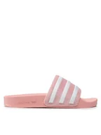 Klapki i japonki damskie - adidas Klapki adilette W GX3372 Różowy - miniaturka - grafika 1