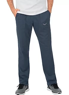 Spodnie męskie - Trigema Spodnie męskie 100% bawełna Deluxe, Jeansy melanż, 5XL - grafika 1