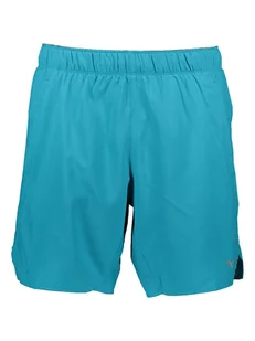 Mizuno Szorty funkcyjne 2w1 "Core 7.5" w kolorze turkusowym - Spodenki męskie - miniaturka - grafika 1