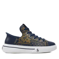 Sneakersy męskie - Sneakersy Skechers Snoop One-Double G 251017/NVY Granatowy - miniaturka - grafika 1