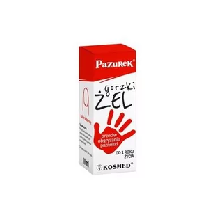 KOSMED II Gorzki pazurek żel przeciw obgryzaniu paznokci 10 ml - Kremy i maski do rąk - miniaturka - grafika 1