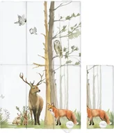 Przewijaki - CEBA 307-000-724 Składana mata do przewijania duża 50x80 Basic Woodland - miniaturka - grafika 1