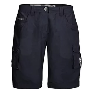Spodnie damskie - G.I.G.A. DX Damskie spodnie Casual Bermudas/krótkie spodnie - GS 36 WMN BRMDS, granatowe, 36, 38201-000 - grafika 1