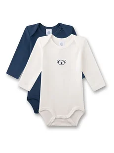 Sanetta Body (2 szt.) w kolorze granatowym i białym - Body dla niemowląt - miniaturka - grafika 1