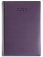 Kalendarze - KALENDARZ książkowy A4 terminarz DZIENNY 2025 FIOLETOWY Tury - miniaturka - grafika 1