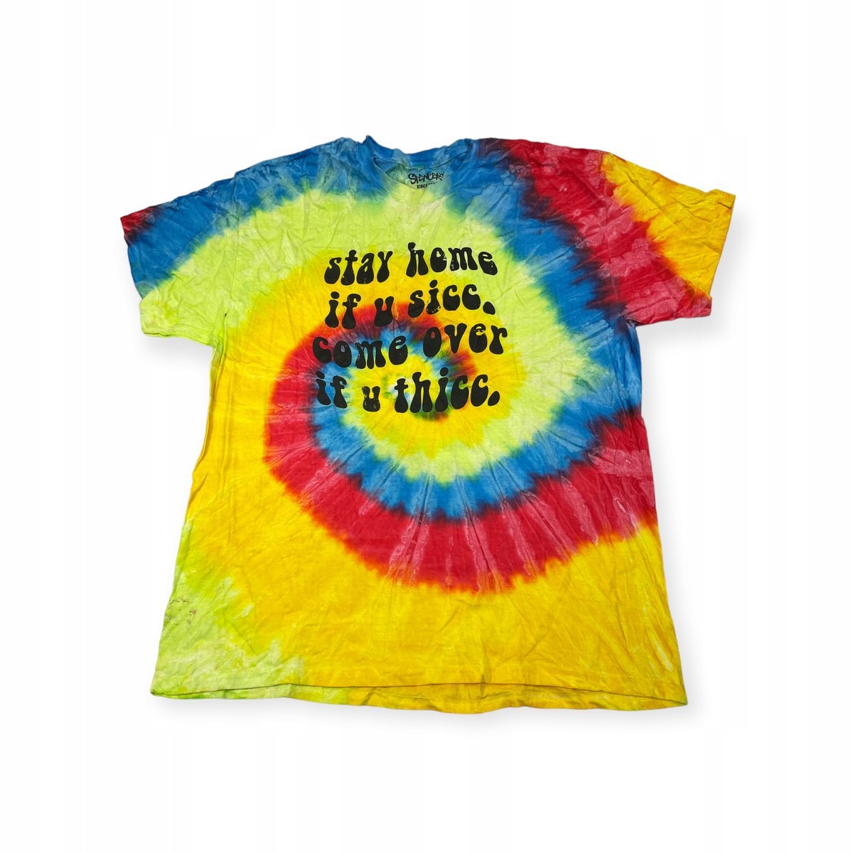 Koszulka T-shirt męski okrągły dekolt SPENCER'S NADRUK XL