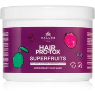 Maski do włosów - Kallos Cosmetics Hair Pro-Tox Superfruits Antioxidant Hair Mask Maska do włosów 500 ml - miniaturka - grafika 1
