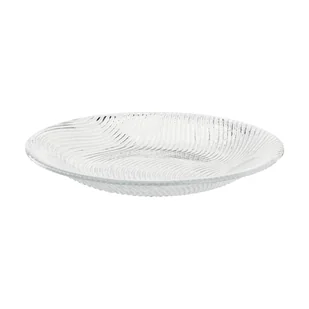 Talerzyk deserowy szklany 20 cm TWIST - Talerze - miniaturka - grafika 1