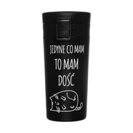 Kubki termiczne - Empik Home, Kubek Termiczny, Dość 370 ml - miniaturka - grafika 1