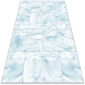 Dywany - Dywan winylowy do domu Marmurowe kafle 80x120 cm - miniaturka - grafika 1