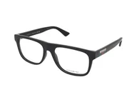 Okulary korekcyjne, oprawki, szkła - Gucci GG1117O 001 - miniaturka - grafika 1