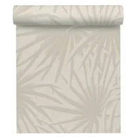 Tapety - Tapeta Liście 39338-1 beżowe winylowa na flizelinie - miniaturka - grafika 1