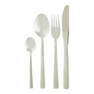 Zestawy sztućców - Białe sztućce ze stali nierdzewnej 24 szt. Avie – Premier Housewares - miniaturka - grafika 1